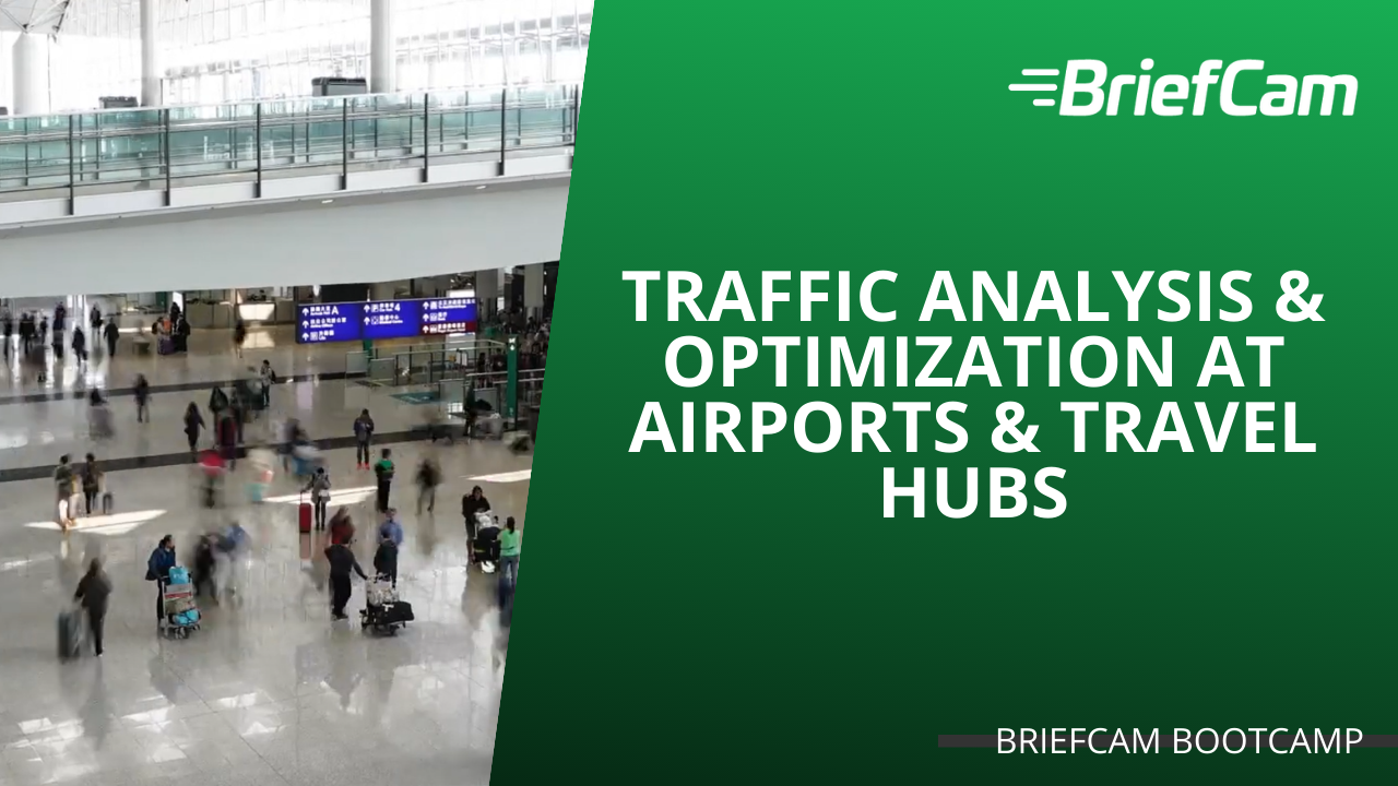Traffic Analysis and Optimization at Airports and Travel Hubs